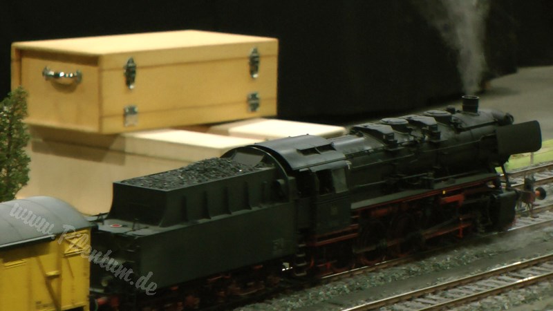 Big Scale Steam locomotive made by Marklin and KM1