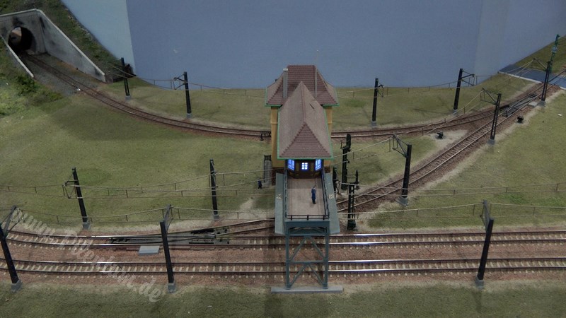 N Scale Model Train Layout from France