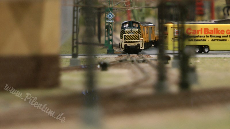 N Scale Model Train Layout from France