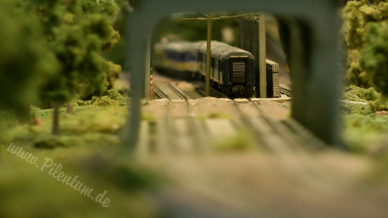 Fantastic model railroad layout in N scale or N gauge from the Netherlands