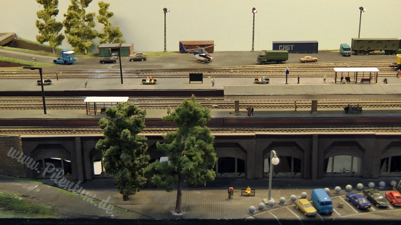 Fantastic model railroad layout in N scale or N gauge from the Netherlands