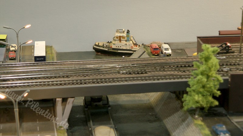 Fantastic model railroad layout in N scale or N gauge from the Netherlands