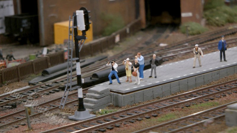 Modular Model Railroad Layout in HO scale made by Dutch Model Railroaders