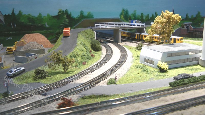 N Scale Fleischmann Model Railway Layout from Holland