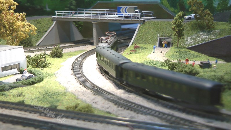 N Scale Fleischmann Model Railway Layout from Holland