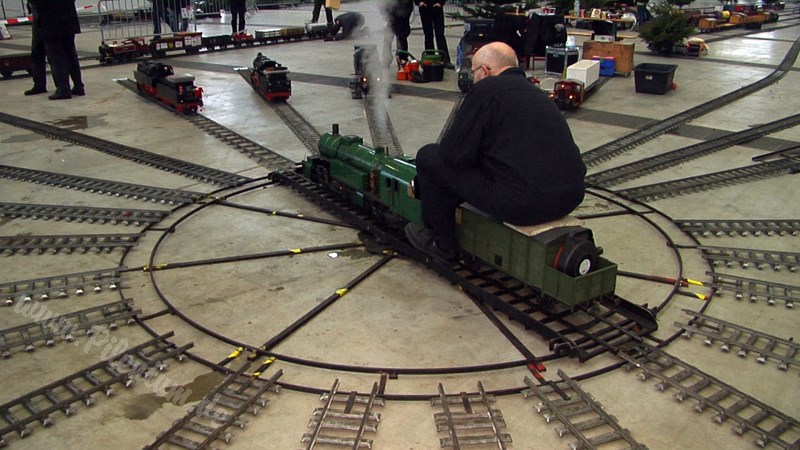 World's largest indoor 5 inch live steam or real steam model railroad meeting