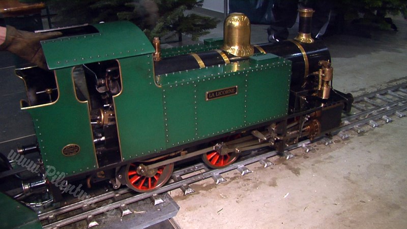 World's largest indoor 5 inch live steam or real steam model railroad meeting