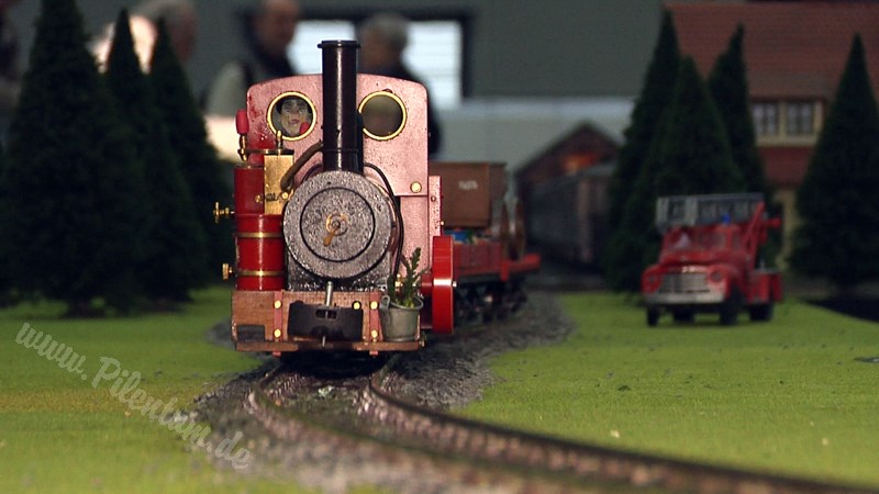 Live Steam and Real Steam Model Train Exhibition