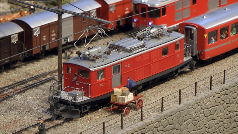 Fantastic Model Train Layout from Switzerland