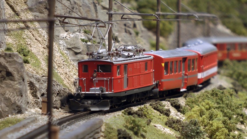 Fantastic Model Train Layout from Switzerland