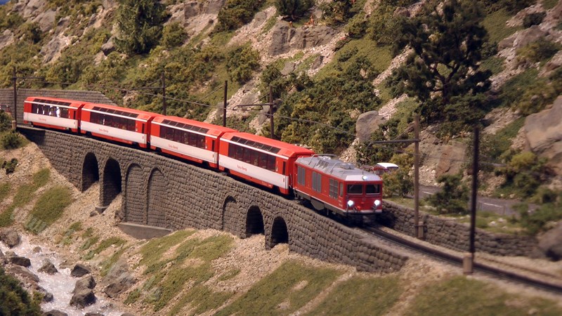 Fantastic Model Train Layout from Switzerland