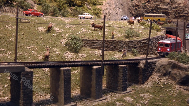 Fantastic Model Train Layout from Switzerland