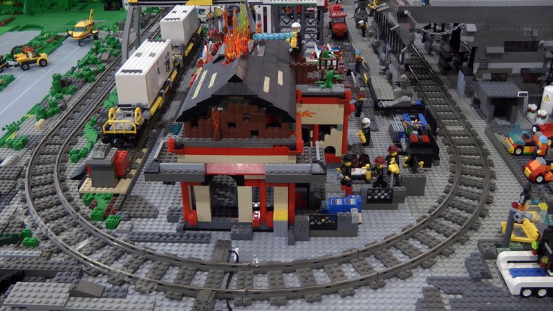 LEGO Train and Big LEGO City