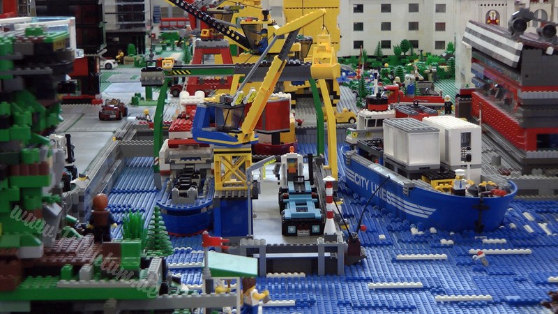 LEGO Train and Big LEGO City