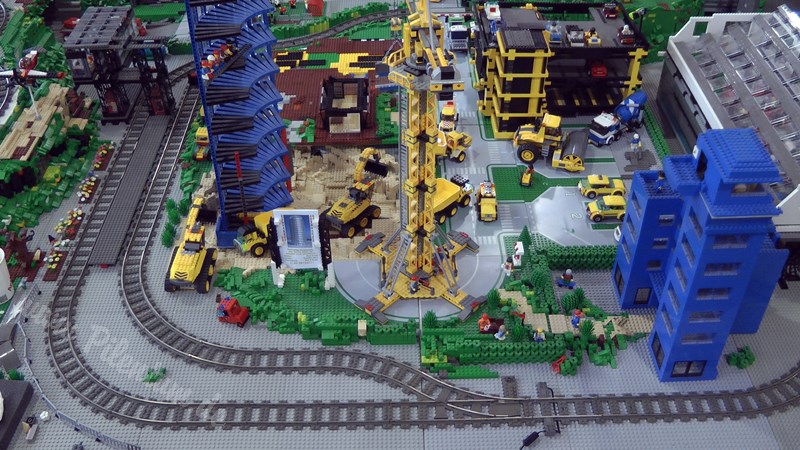 LEGO Train and Big LEGO City