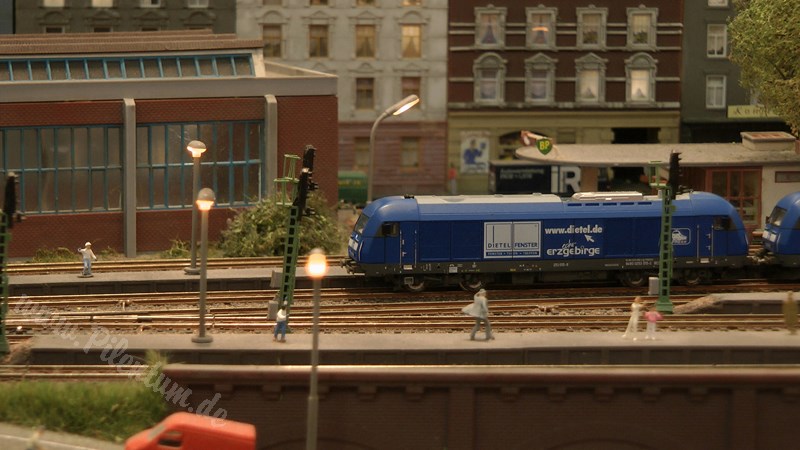 N Scale Model Train Layout and Digital Command Control