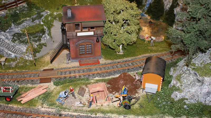 Model Railway Paradise in 1/32 Scale