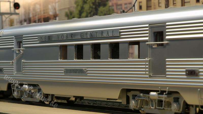 New York Central Railroad as Model Train layout in Scale 1