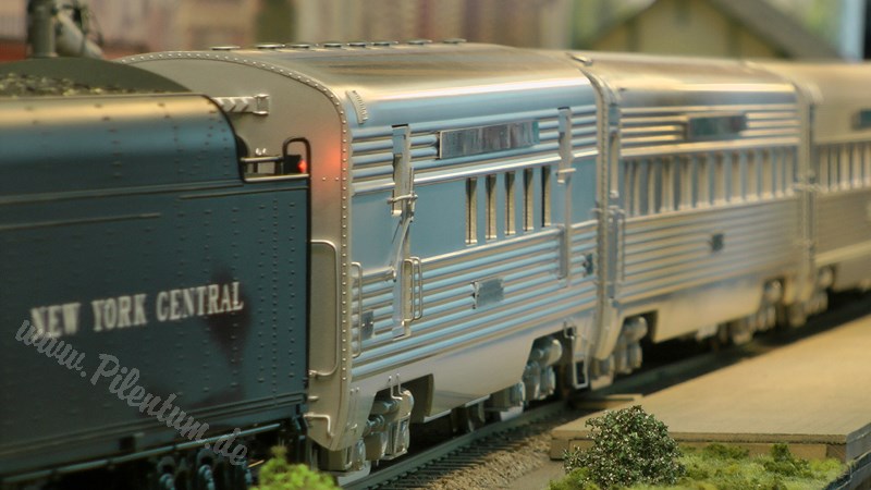 New York Central Railroad as Model Train layout in Scale 1