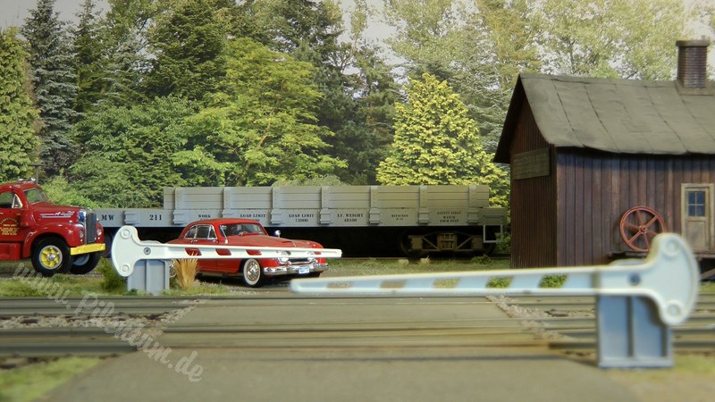 New York Central Railroad as Model Train layout in Scale 1