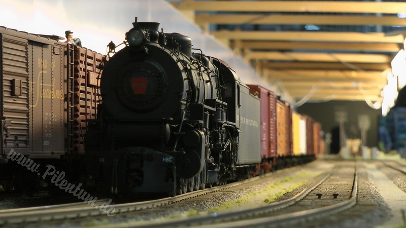 New York Central Railroad as Model Train layout in Scale 1