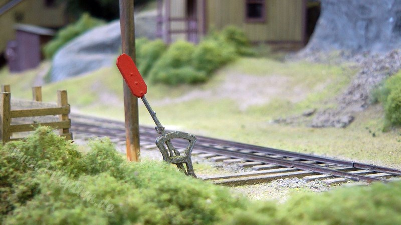 Model Railway Albula & Landwater Railroad in On3 scale