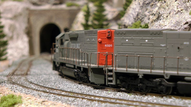 Wonderful US model railroad layout in HO scale