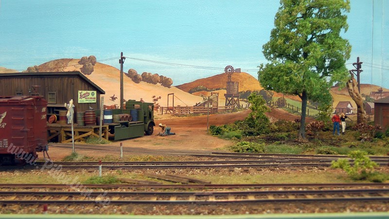 West Side Lumber Company Model Railway