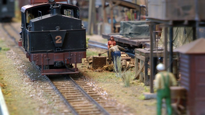 West Side Lumber Company Model Railway