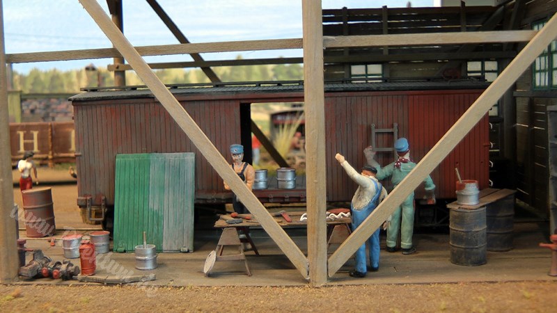 West Side Lumber Company Model Railway