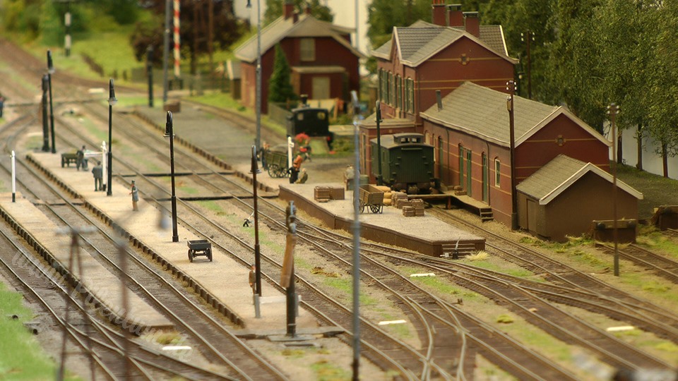 Model Railway Layout HO Scale at Transport Museum Winterswijk