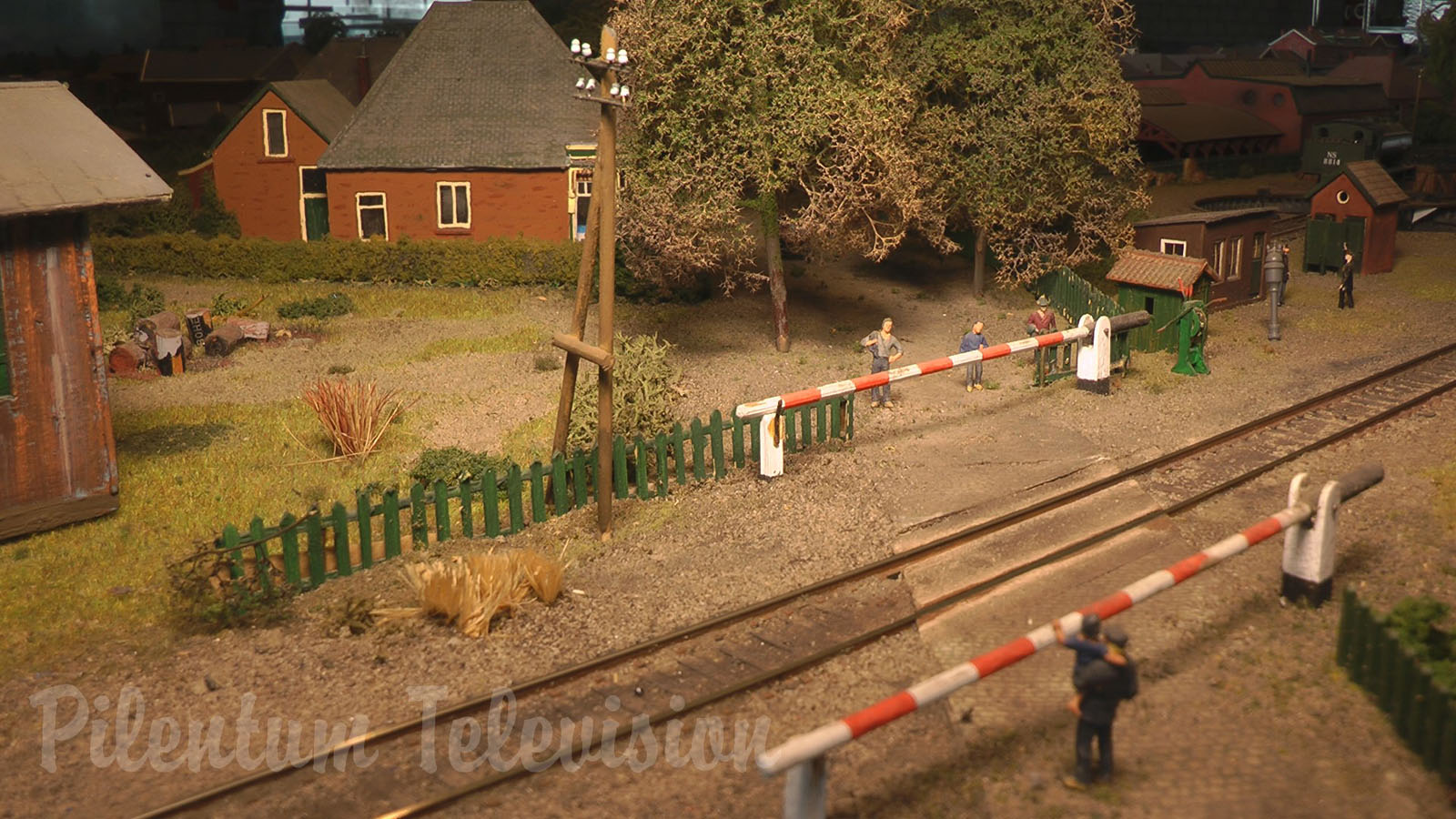 Vintage Model Railway Display of the 1920's and 1930's in HO Scale