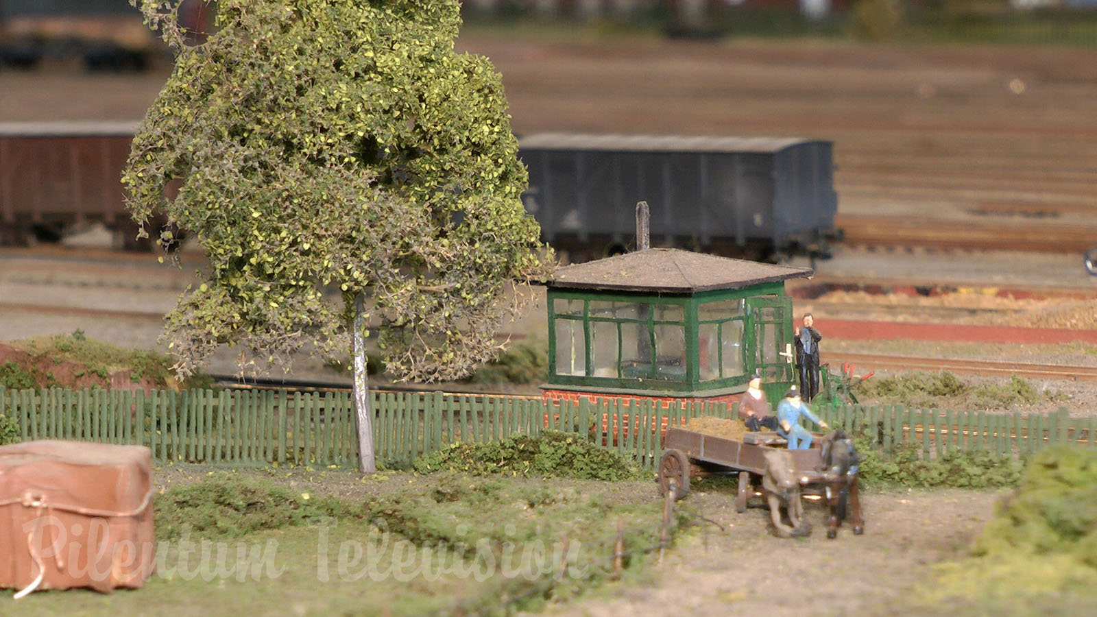 Vintage Model Railway Display of the 1920's and 1930's in HO Scale