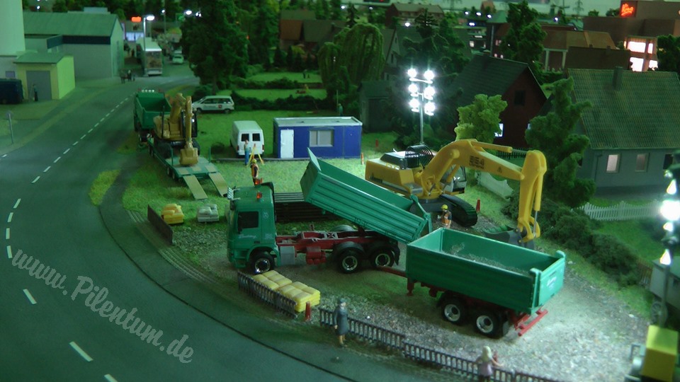 Very Large Model Railroad Exhibit in Northern Germany in HO scale