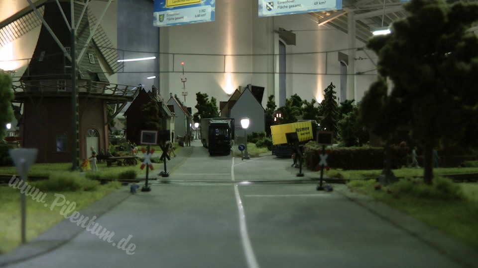 Very Large Model Railroad Exhibit in Northern Germany in HO scale