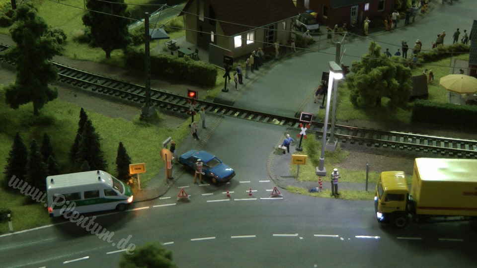 Very Large Model Railroad Exhibit in Northern Germany in HO scale