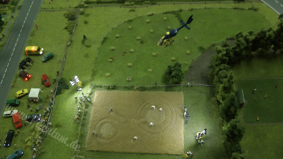 Very Large Model Railroad Exhibit in Northern Germany in HO scale