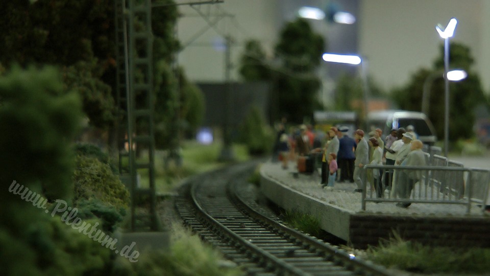 Very Large Model Railroad Exhibit in Northern Germany in HO scale