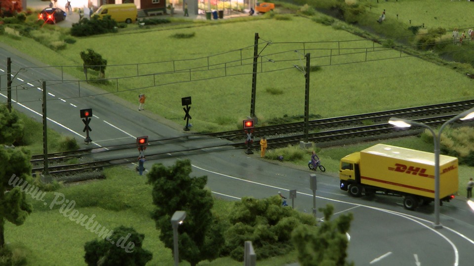 Very Large Model Railroad Exhibit in Northern Germany in HO scale