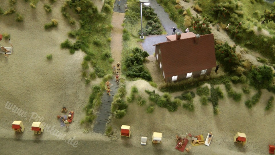 Very Large Model Railroad Exhibit in Northern Germany in HO scale