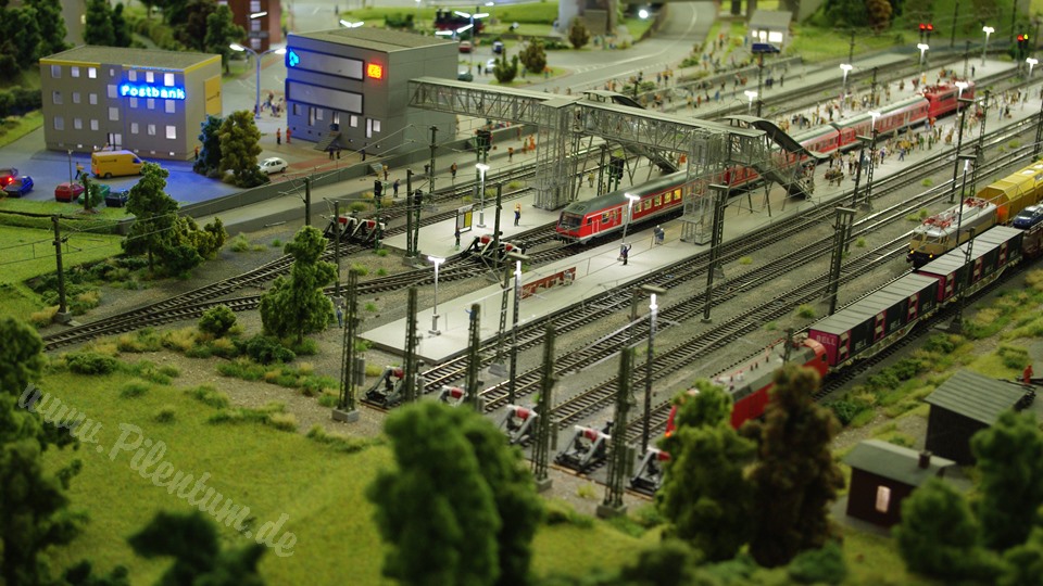 Very Large Model Railroad Exhibit in Northern Germany in HO scale