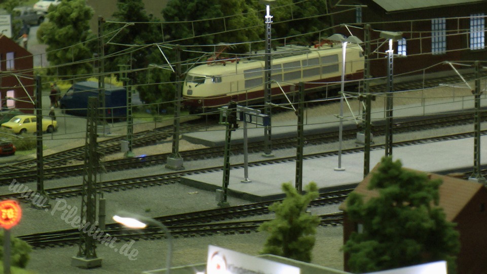 Very Large Model Railroad Exhibit in Northern Germany in HO scale