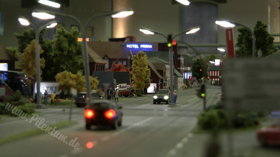 Very Large Model Railroad Exhibit in Northern Germany in HO scale