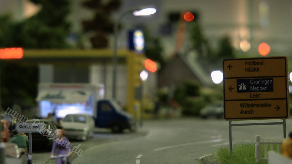 Very Large Model Railroad Exhibit in Northern Germany in HO scale