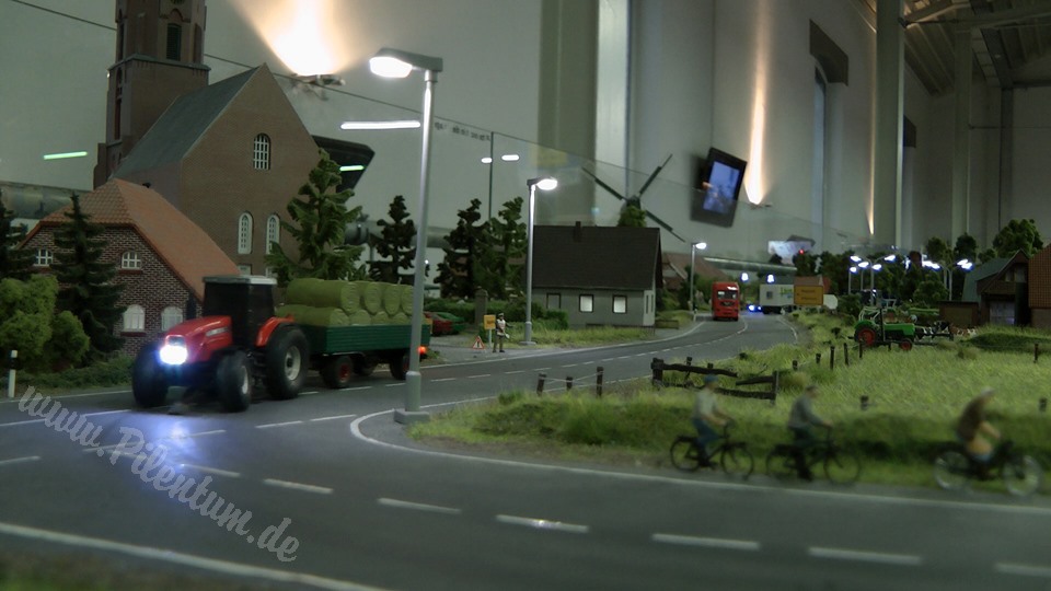 Very Large Model Railroad Exhibit in Northern Germany in HO scale