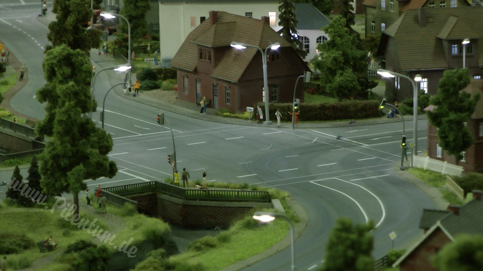 Very Large Model Railroad Exhibit in Northern Germany in HO scale