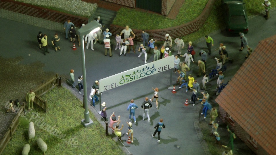 Very Large Model Railroad Exhibit in Northern Germany in HO scale