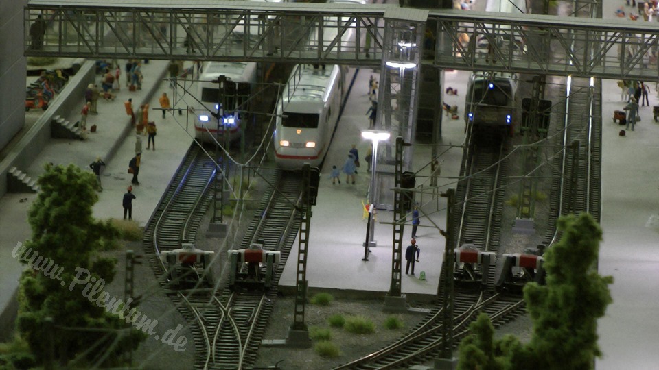 Very Large Model Railroad Exhibit in Northern Germany in HO scale