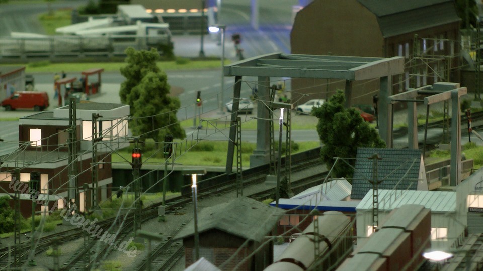 Very Large Model Railroad Exhibit in Northern Germany in HO scale