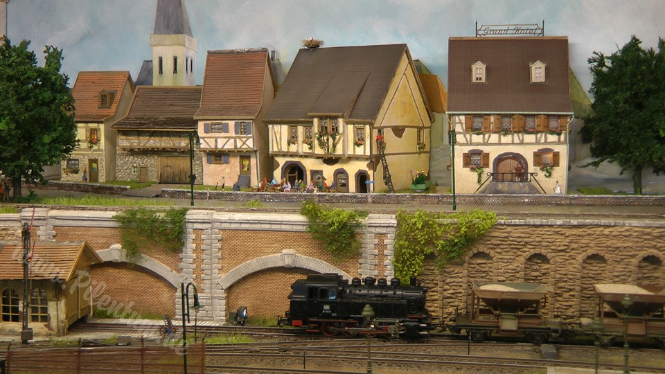 Beautiful Dutch Model Train Layout in HO Gauge with Field Railway